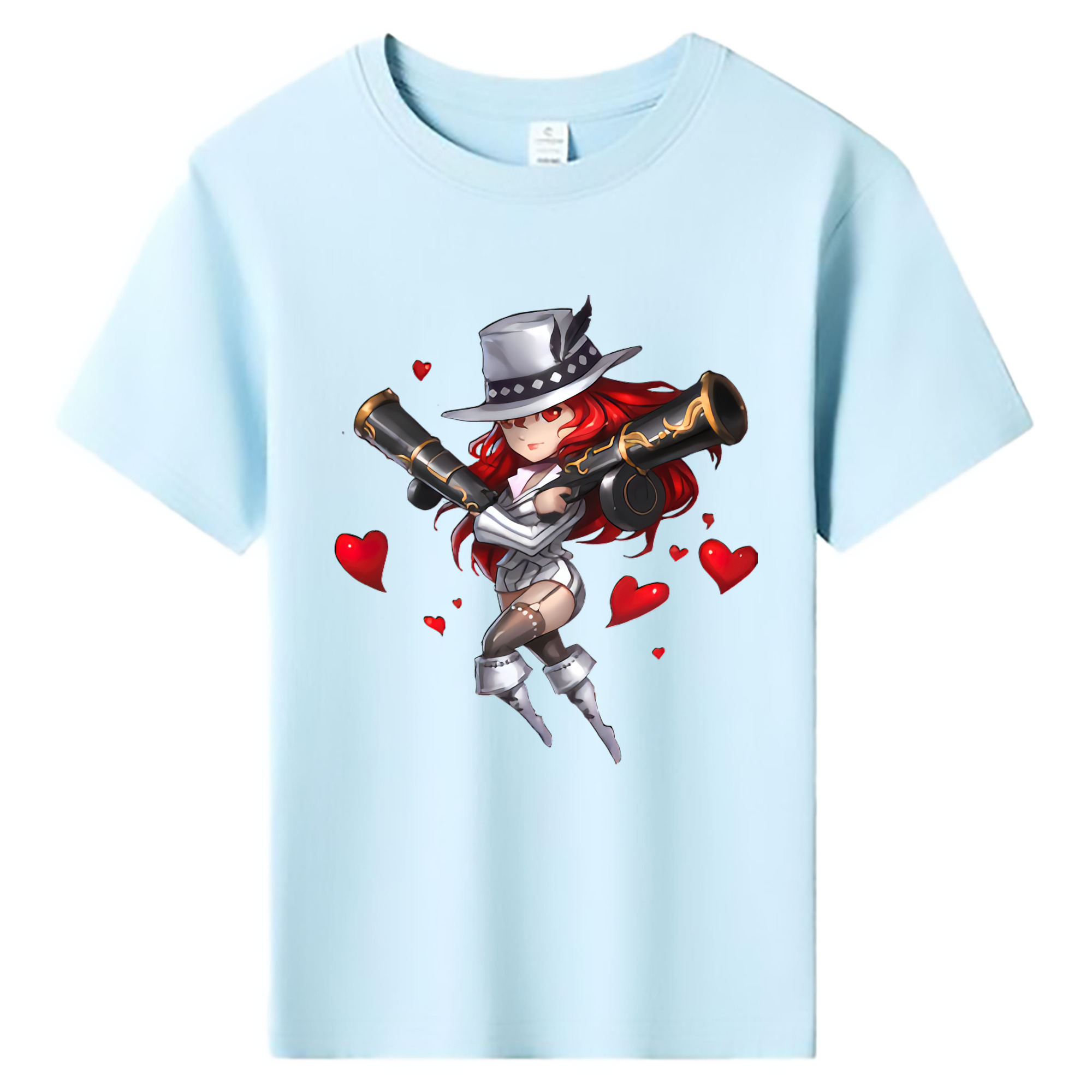 （画像用） リーグ・オブ・レジェンド League of Legends LOL 綿100％キッズTシャツ（フロントプリント）
